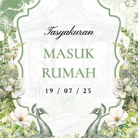 Tasyakuran Masuk Rumah