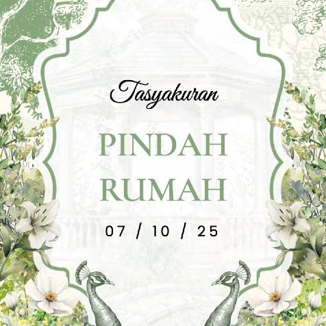 Tasyakuran Pindah Rumah